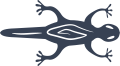 Funny Lizard Gecko Sticker