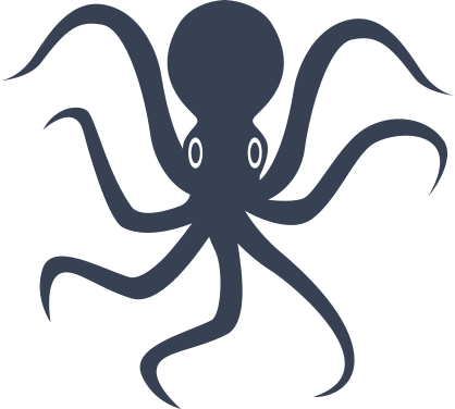 Funny Octopus Sticker