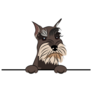 Funny Schnauzer Sticker