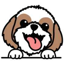 Funny Shih Tzu Sticker