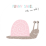 Funny Snail Sticker