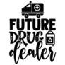 Future Drug Dealer - Pharmacist Lettering Sticker