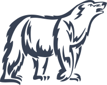 Fuzzy Bear Outline Sticker