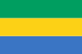Gabon Country Flag Sticker
