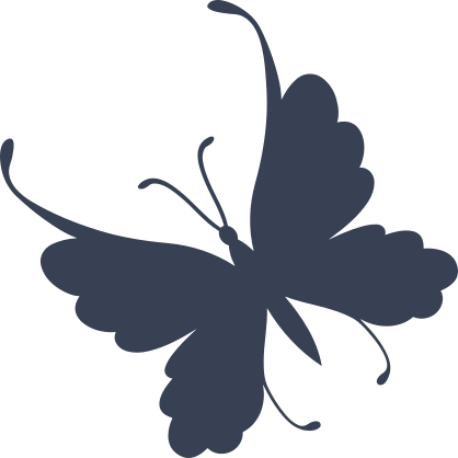 Gaceful Butterfly Sticker