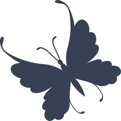 Gaceful Butterfly Sticker