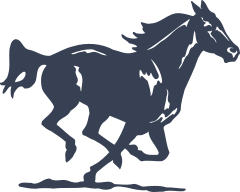 Galloping Horse Sticker