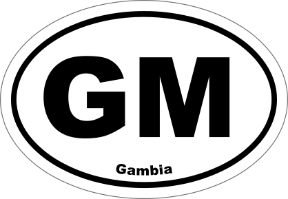 Gambia GM Oval