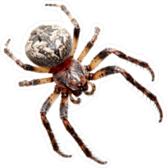 Garden Spider Sticker