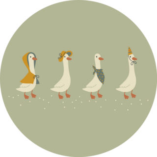 Geese Collection Sticker