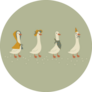 Geese Collection Sticker