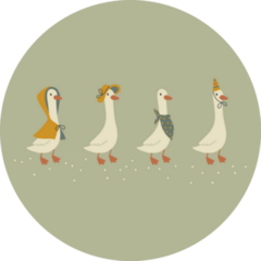 Geese Collection Sticker
