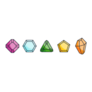 Gems And Crystals Sticker 