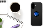 Gender Symbols In Watercolor Splashes Sticker on a Phone (New) example