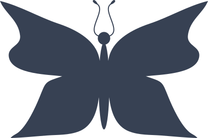 Gentle Butterfly Sticker