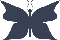 Gentle Butterfly Sticker