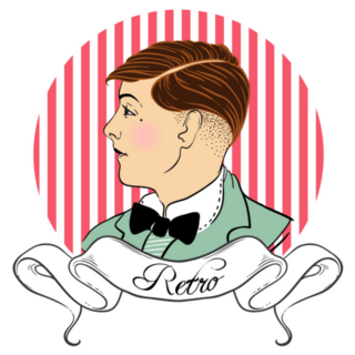 Gentleman Portrait Of 1920s Sticker