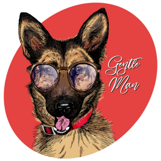 Gentlemen Shepherd Sticker