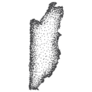 Geographic Land Of Belize Sticker