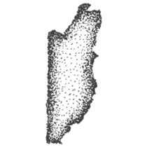 Geographic Land Of Belize Sticker