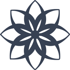 Geometric Daffodil Flower Sticker