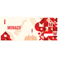 Geometric Monaco Sticker