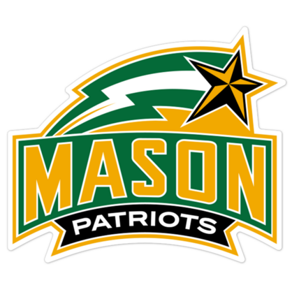 George Mason Patriots NCAA Logo Sticker