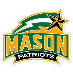 George Mason Patriots NCAA Logo Sticker