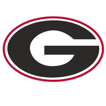 Georgia Bulldogs NCAA Logo Sticker
