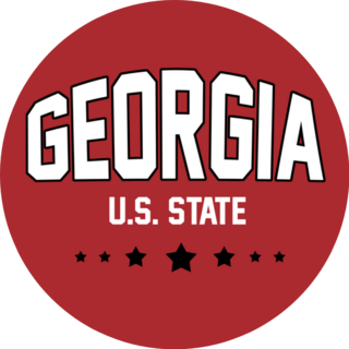 Georgia U.S. State Sticker