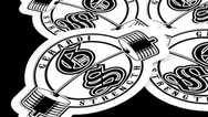 Gerardi Strength Custom Die Cut Stickers