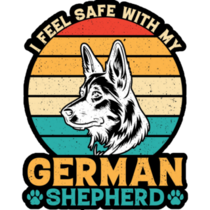  German Shepherd Safe Sticker