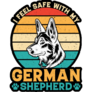  German Shepherd Safe Sticker