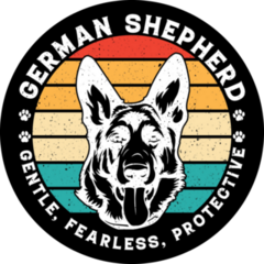  German Shepherd Traits Sticker
