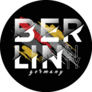 Germany Berlin City Abstract Typography Sticker