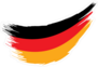 Germany Flag Paint Swish Sticker