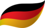 Germany Flag Swoosh Sticker