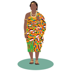 Ghana Fashion Sticker