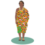 Ghana Fashion Sticker