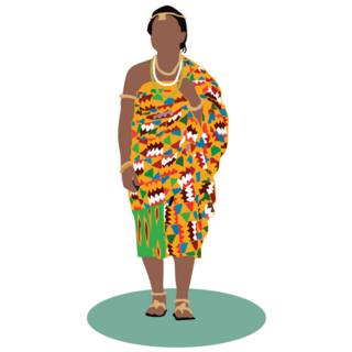 Ghana Fashion Sticker