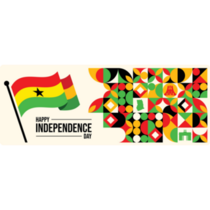 Ghana Independence Decorative Sticker