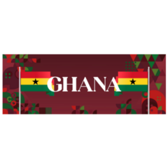 Ghana National Banner Sticker