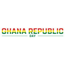 Ghana Republic Day Sticker
