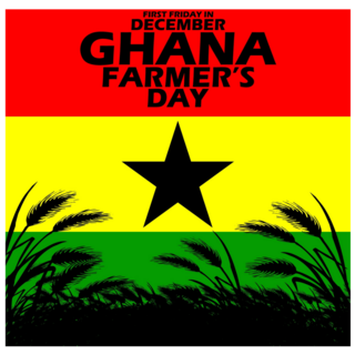 Ghanas Farmer Day Sticker