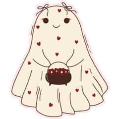 Ghost Coquette Sticker 