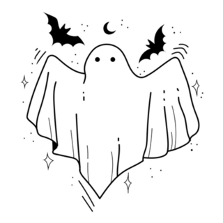 Ghost Sketch Sticker