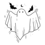 Ghost Sketch Sticker