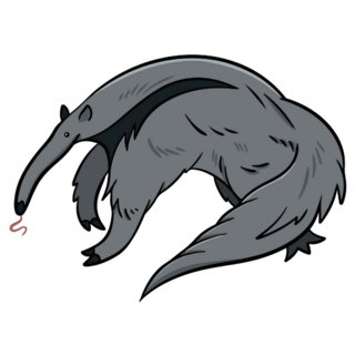 Giant Anteater Wild Animal Sticker