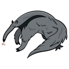 Giant Anteater Wild Animal Sticker
