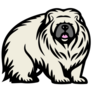 Giant Chow Chow Sticker